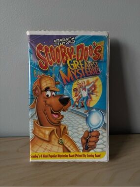 Cartoon Network Scooby-Doo VHS 📼 🐶  🔍 - Tested